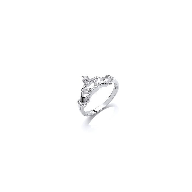 Lowry Sterling Silver Sterling Silver CZ Ring