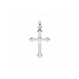 Sterling Silver Fancy Cross & Chain