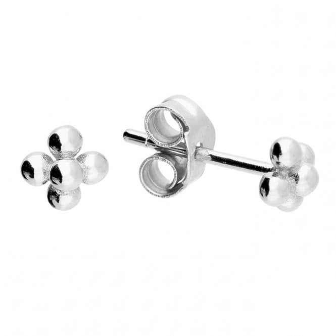 Lowry Sterling Silver Sterling Silver Fancy Stud Earrings