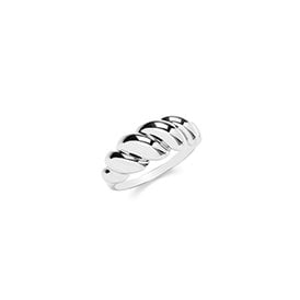 Sterling Silver Fancy Twist Ring