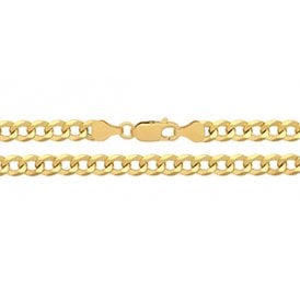 Sterling Silver Gold Plated 8" Bracelet
