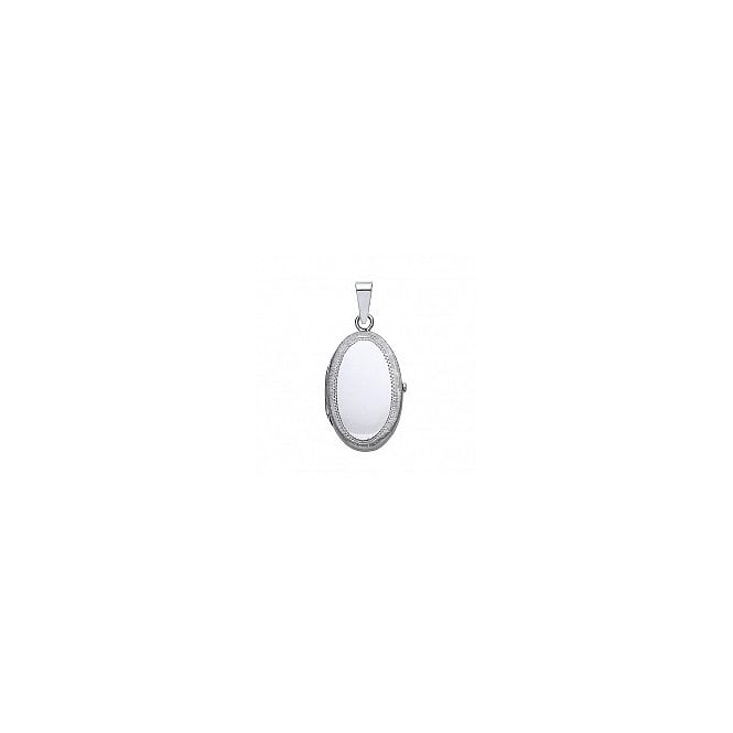 Lowry Sterling Silver Sterling Silver Locket & Chain
