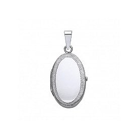 Sterling Silver Locket & Chain
