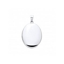 Sterling Silver Locket & Chain