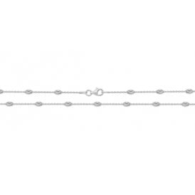 Sterling Silver Moon Necklace