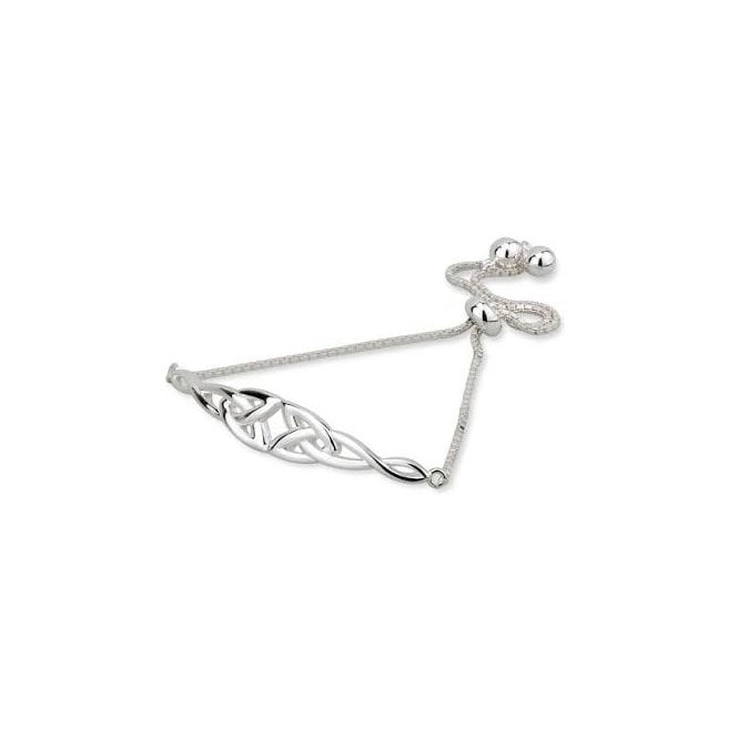 Irish Jewellery Sterling Silver Trinity Bracelet
