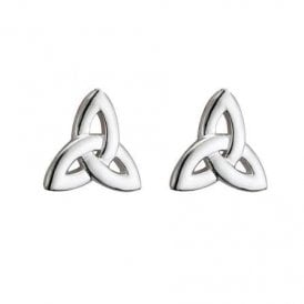 Sterling Silver Trinity Earrings