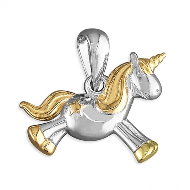 Lowry Sterling Silver Sterling Silver Unicorn Necklace