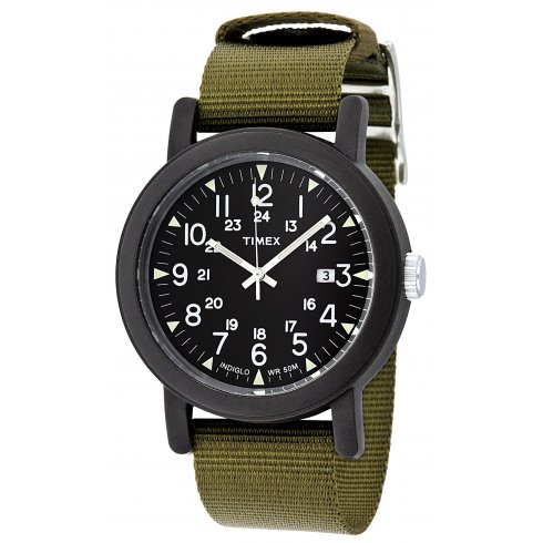 not used Timex Originals Men's Indiglo Camper Watch T2N363
