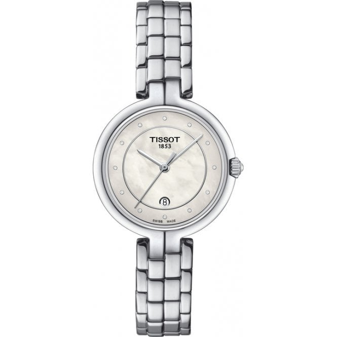 Tissot Ladies' Flamingo Bracelet Watch T0942101111601