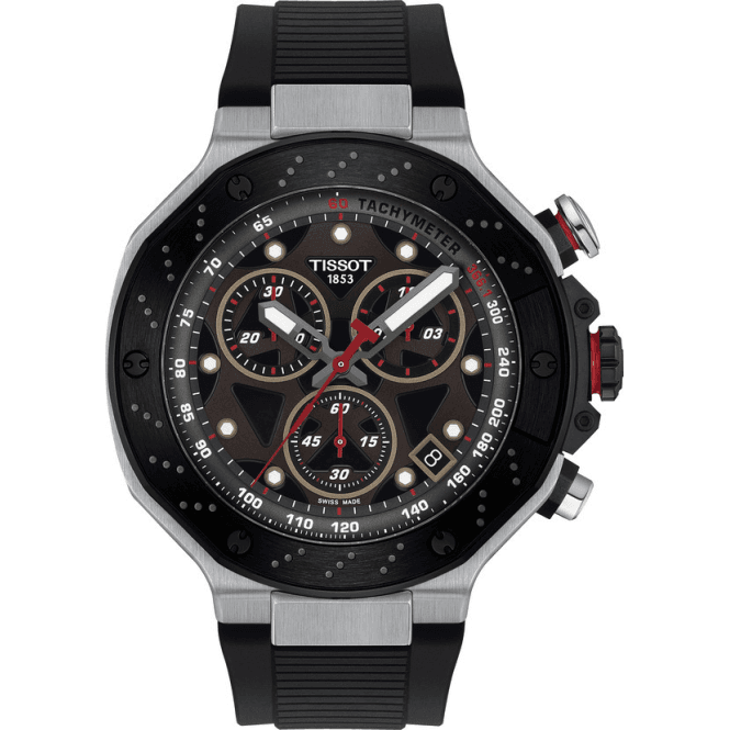 Tissot Men's T-Race Moto GP Chronograph Limited Edition Strap Watch T1414172708100