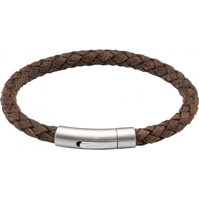 Unique Men's Jewellery Unique Jewellery Men's Leather Bracelet B473CO/21CM