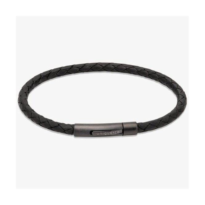 Unique Men's Jewellery Unique Jewellery Men's Leather Bracelet B503BL/21CM