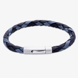 Unique Jewellery Men's Leather Bracelet B531BAB-21CM