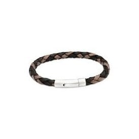 Unique Jewellery Men's Leather Bracelet B544BM0