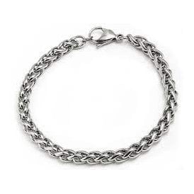 Unique Jewellery Men's Stainless Steel Bracelet LAB-217/21CM