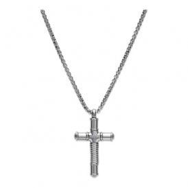 Unique Jewellery Men's Steel Cross Pendant AN-125/50CM