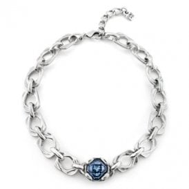 Uno De 50 Blue Stone Necklcae