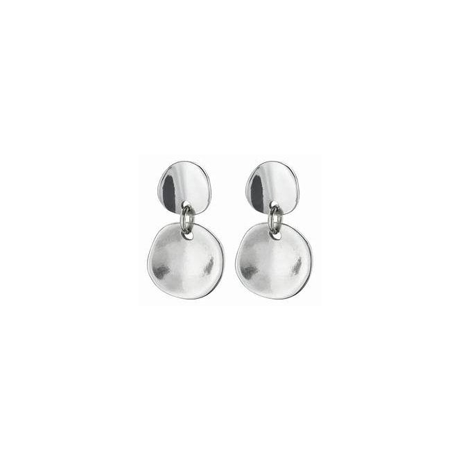 Uno De 50 Circle Drop Earrings