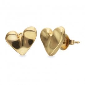 Uno De 50 Heart Beat Earrings PEN1066ORO0000U