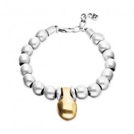 Uno De 50 Pulseras Bead Gravity Bracelet PUL2608OROMTL0M