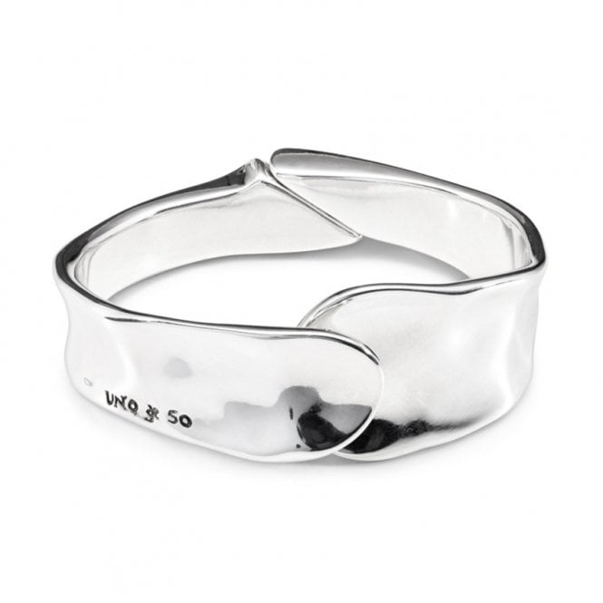 Uno De 50 Pulseras Navy Wave Bangle PUL1806MTL0000L